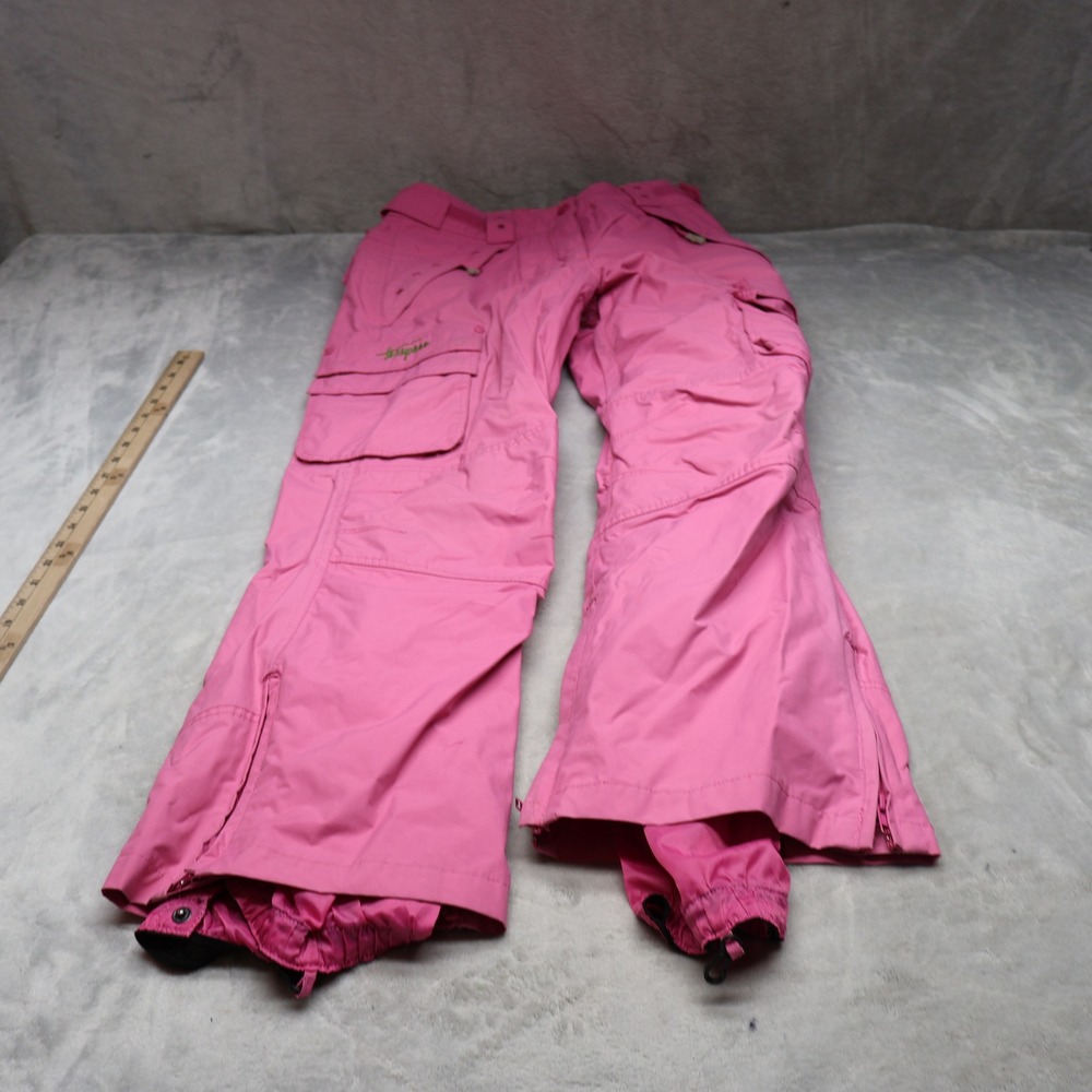 Trespass Snow Pants Womens Small Pink Ski Winter Sportswear Waterproof 30x29
